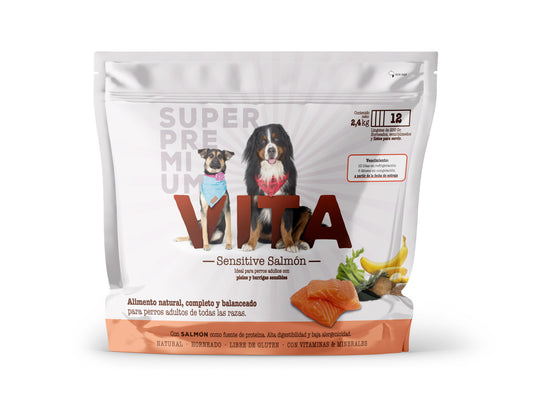 Alimento para perros VITA Sensitive salmón 2.4 kg