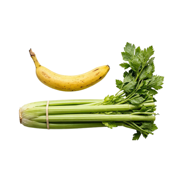 Banano y Apio