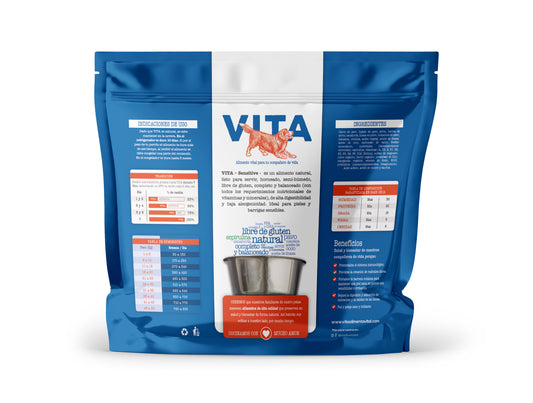 Alimento VITA SENSITIVE PAVO: Empaque(s) de 2,4 kilos
